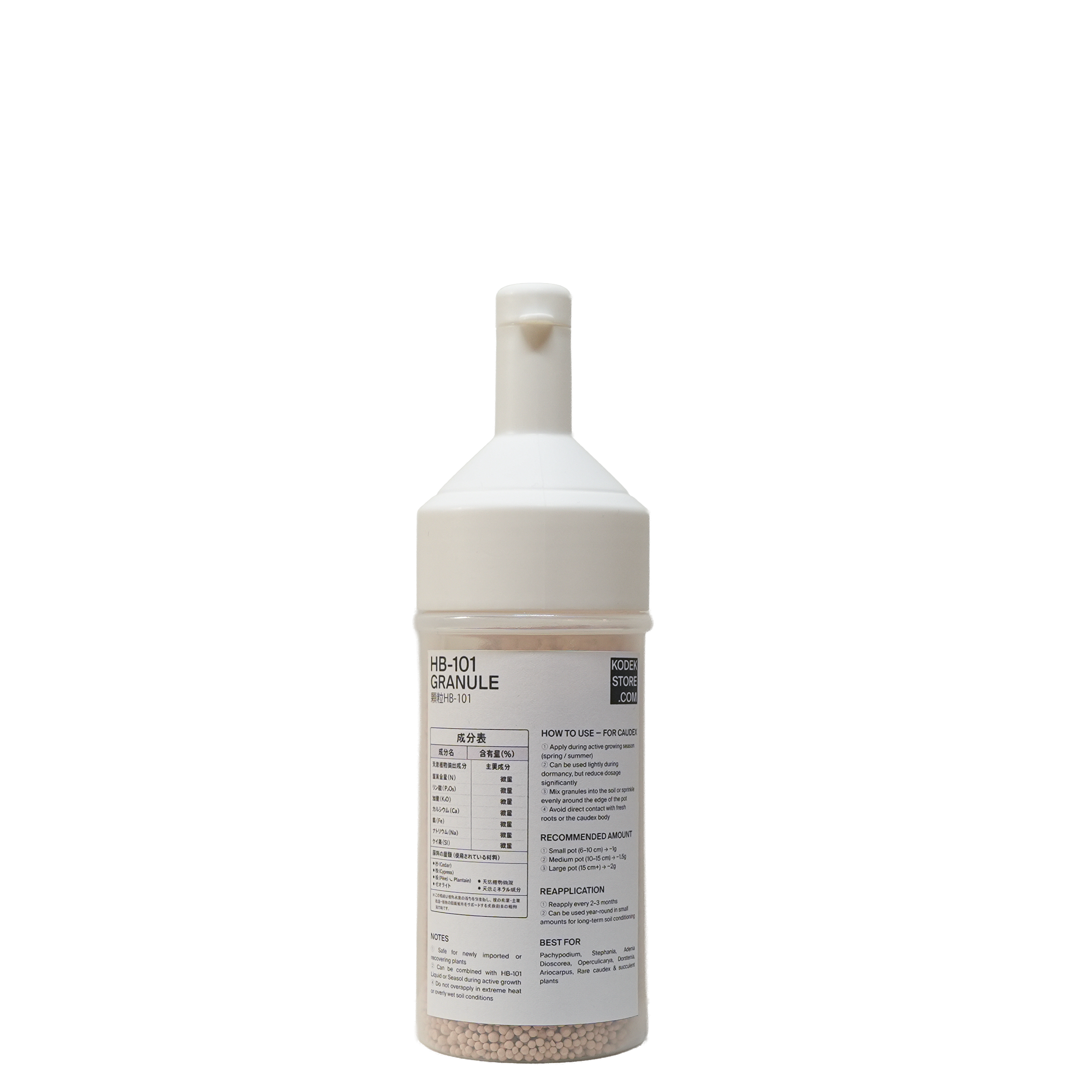 HB-101 JP • granule kodek repack